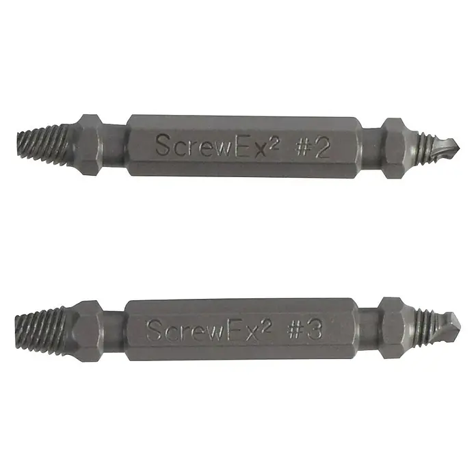Broszio Schraubenausdreher Screw-Ex² - 2 -tlg. - Ansicht von oben