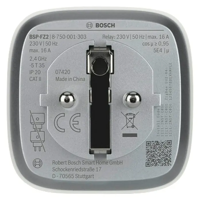 Bosch Smart Home Starter-Set Clever-Automationen - 1x Bosch Smart Home Controller, 2x Bosch Smart Home Plug Compact - Vorderansicht