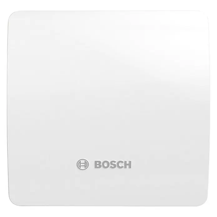 Bosch Ventilator Fan 1500 DH - Weiß, Durchmesser: 125 mm, Luftfeuchtigkeitssensor - Vorderansicht