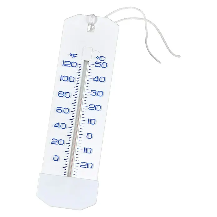 Malibu Wasserthermometer White - Weiß - Vorderansicht