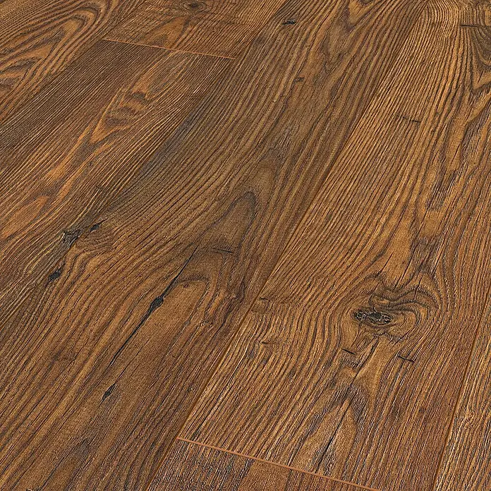 LOGOCLIC Aquaprotect Laminat - 1.285 x 192 x 8 mm, Rustikalni pod - Detaljan prikaz