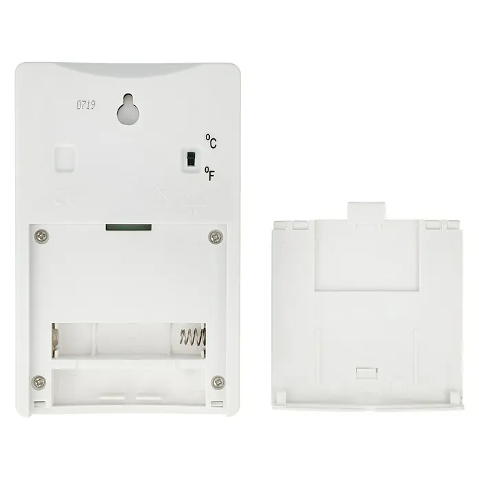 TFA Dostmann Thermo-Hygrometer - Digital, Breite: 7 cm - Rückansicht