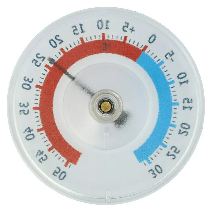 TFA Dostmann Okenski termometer [SI] Twatcher - Analogno, Širina: 8 cm - Pogled od zadaj