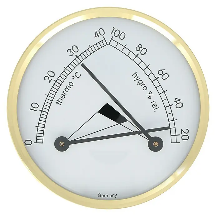 TFA Dostmann Thermo-Hygrometer - Analog, 7 cm - Vorderansicht