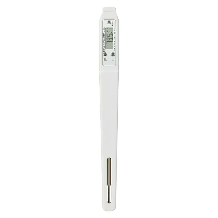 TFA Dostmann Vbodni termometer [SI] Pocket-Digitemp - Prikaz: Digitalno, Višina: 20,5 mm - Pogled od spredaj