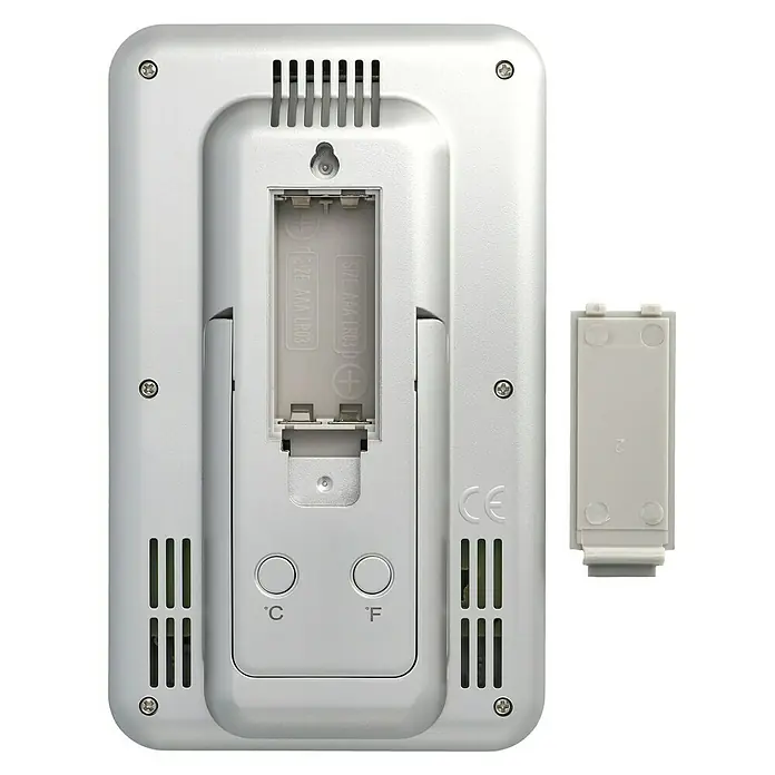 TFA Dostmann Funk-Thermo-Hygrometer Bel Air - Digital, Reichweite Sensor: 100 m - Rückansicht