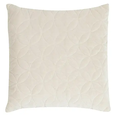 Kussen Circle Stitch Sand