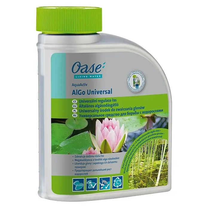 Oase Eliminador de algas y capa verdosa AlGo Universal - 500 ml - Vista frontal
