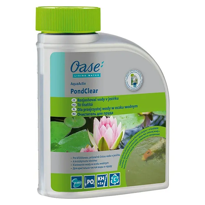 Oase Clarificador de agua Pondclear - 500 ml - Vista frontal