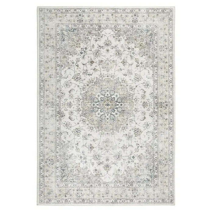 Teppich Prima - Creme, 170 x 120 cm, 100 % Polyester - Ansicht von oben