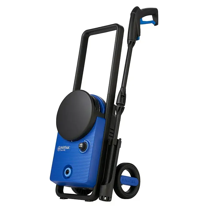 Nilfisk Hidrolimpiadora de alta presión CORE 130 HOME - 1.500 W, Presión máx.: 130 bar, Capacidad de bombeo: 465 l/h - Vista angular