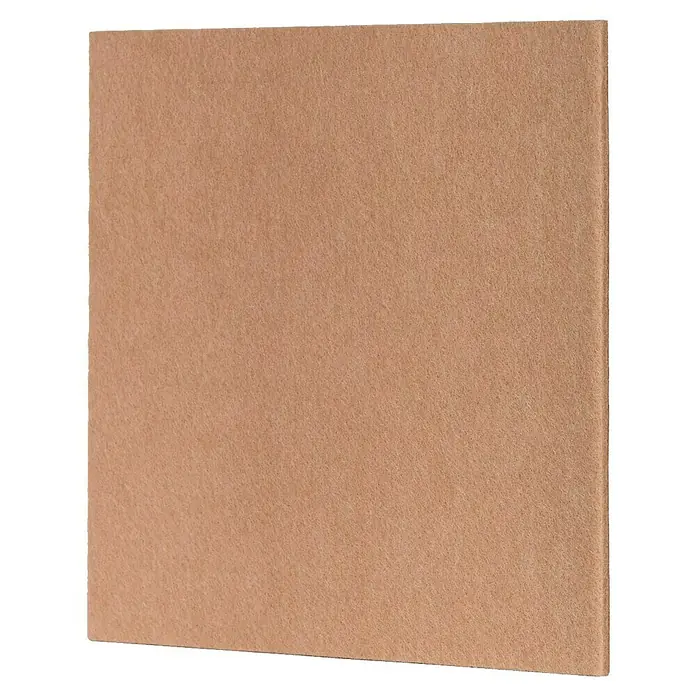 Stabilit Filzgleiter - 200 x 200 mm, 1 Stk., Natur - Vorderansicht