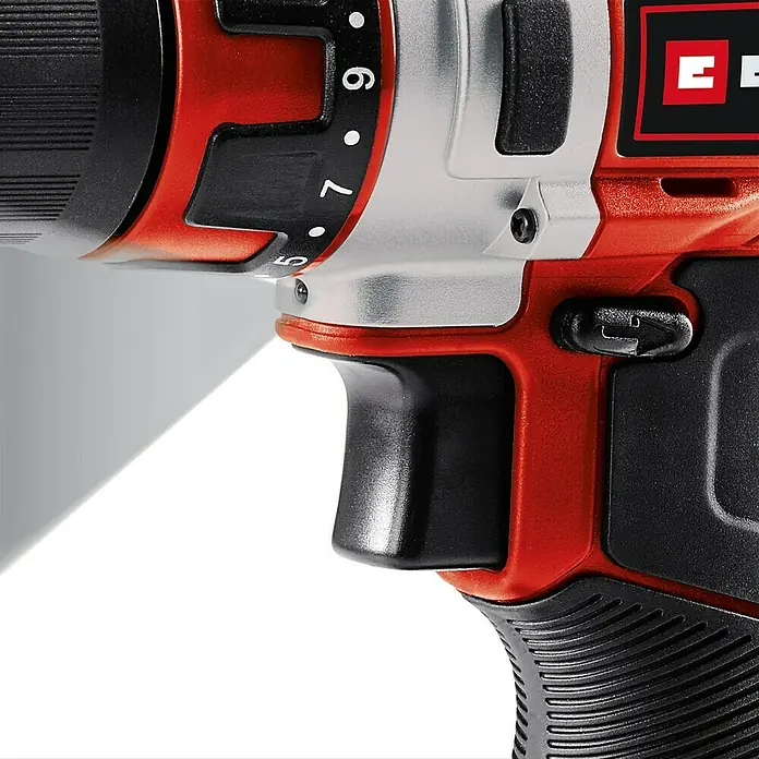 Einhell Akku-Bohrschrauber TE-CD 12/1 Li - 12 V, 1 Akku, 2 Ah, Leerlaufdrehzahl: 0 U/min - 1.400 U/min - Detailaufnahme