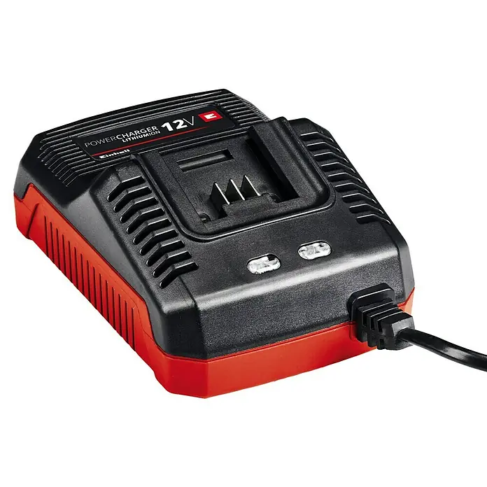 Einhell Akku-Bohrschrauber TE-CD 12/1 Li - 12 V, 1 Akku, 2 Ah, Leerlaufdrehzahl: 0 U/min - 1.400 U/min - Diagonale Ansicht