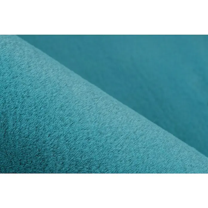 Kurzflorteppich Paradise - Petrol, 170 x 120 cm, 100 % Polyester (Flor) - Detailaufnahme