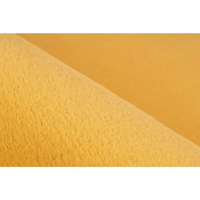 Kurzflorteppich Paradise - Gelb, 170 x 120 cm, 100 % Polyester (Flor) - Detailaufnahme