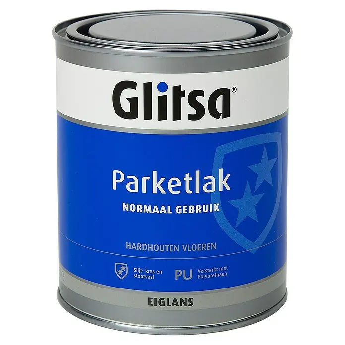 Glitsa Parketlak - Transparant, 750 ml - Vooraanzicht