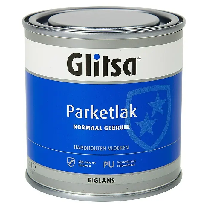 Glitsa Parketlak - Transparant, 250 ml - Vooraanzicht