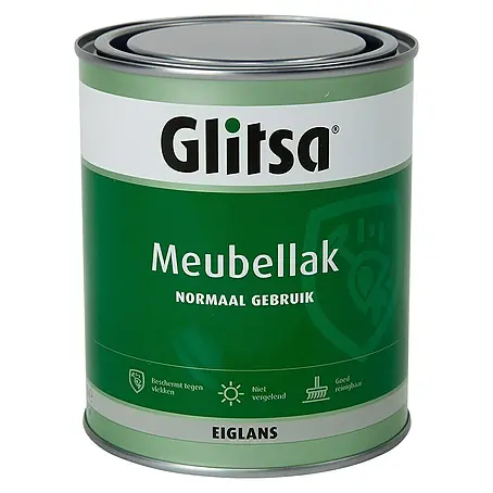 Glitsa  Blanke meubellak Transparant