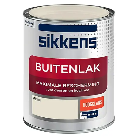 Sikkens  Buitenverf RAL 9001 Crème