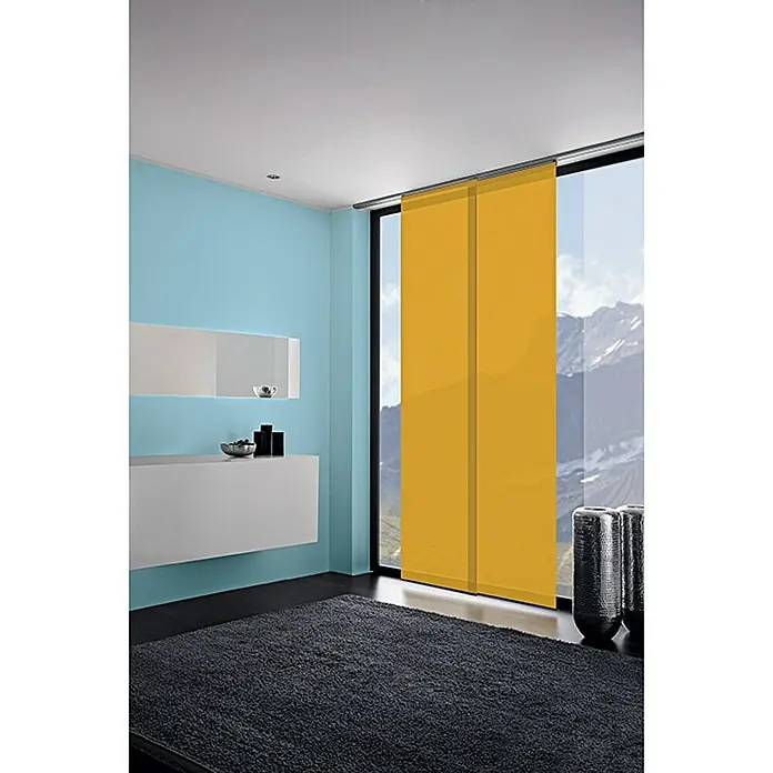 Expo Ambiente Panel zavjesa Basic - Zlatne boje, Š x V: 60 x 300 cm - Živopisni prikaz