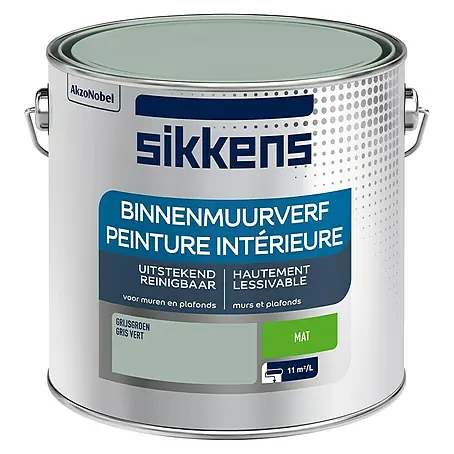 Sikkens  Muurverf Grijsgroen