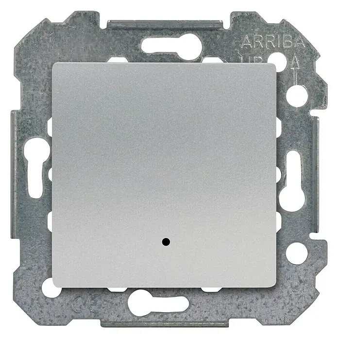 BJC Regulador LED - Plateado, Plástico, En pared - Vista frontal