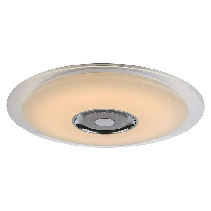 Globo LED-Deckenleuchte rund Tune - 36 W, Ø x H: 600 mm x 6,1 cm, RGB - Ansicht von unten