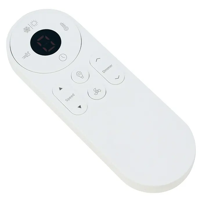Arte confort Ventilador de techo Ellis IOT - Diámetro: 108 cm, Blanco, 15 W, DC - Vista angular