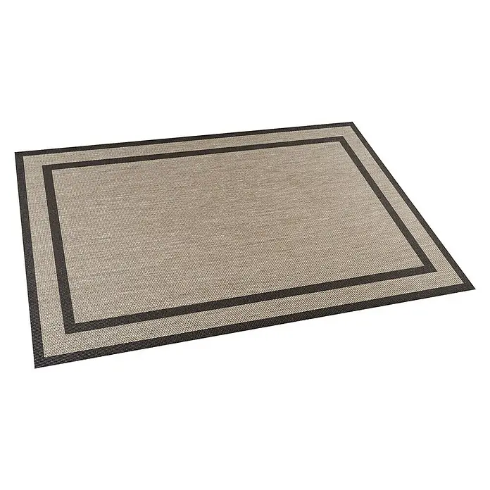 Alfombra de vinilo Marco - Oro, 230 x 160 cm, 80% PVC y 20% poliéster - Vista angular
