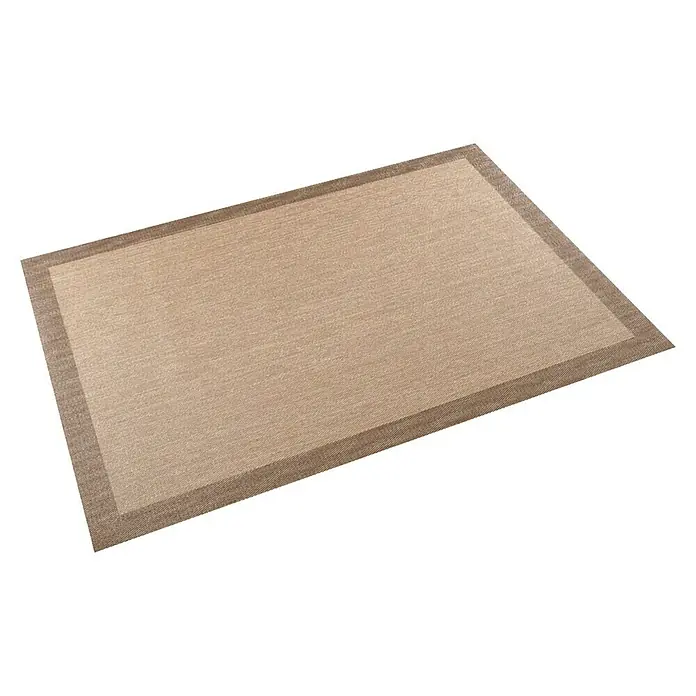 Alfombra de vinilo Living - Beige, Tostado, 200 x 60 cm, 80% PVC y 20% poliéster - Vista angular
