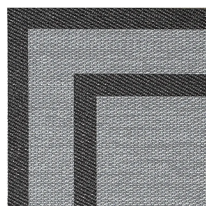 Alfombra de vinilo Marco - Plata, 230 x 160 cm, 80% PVC y 20% poliéster - Primer plano