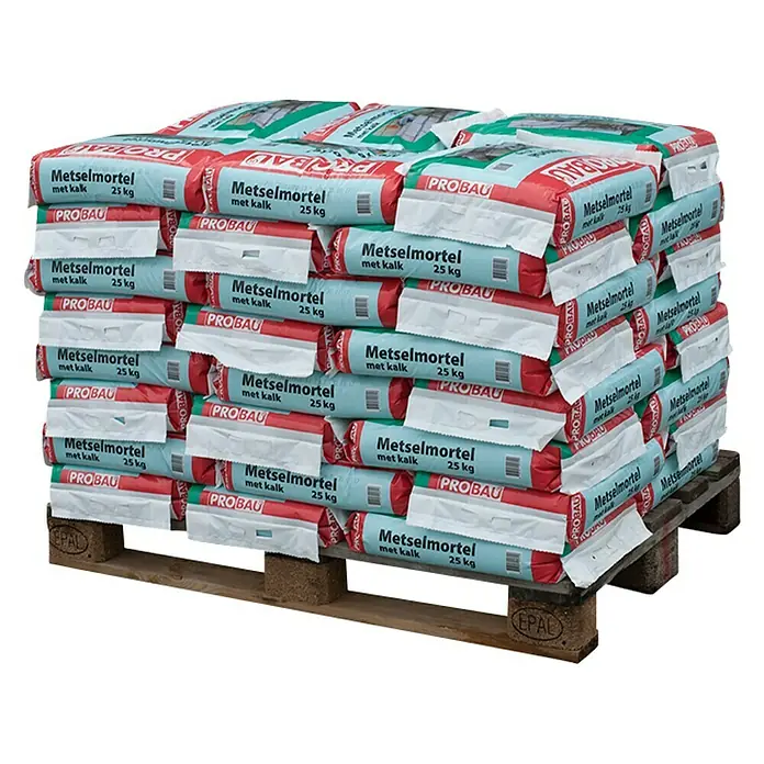 Probau Metselmortel met kalk - 25 kg - Diagonaal zicht