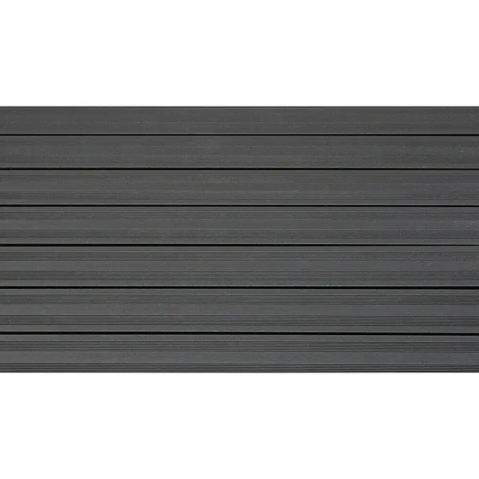 WPC daska za terasu - 315 x 12,75 x 2,8 cm, Antracit - Detaljan prikaz