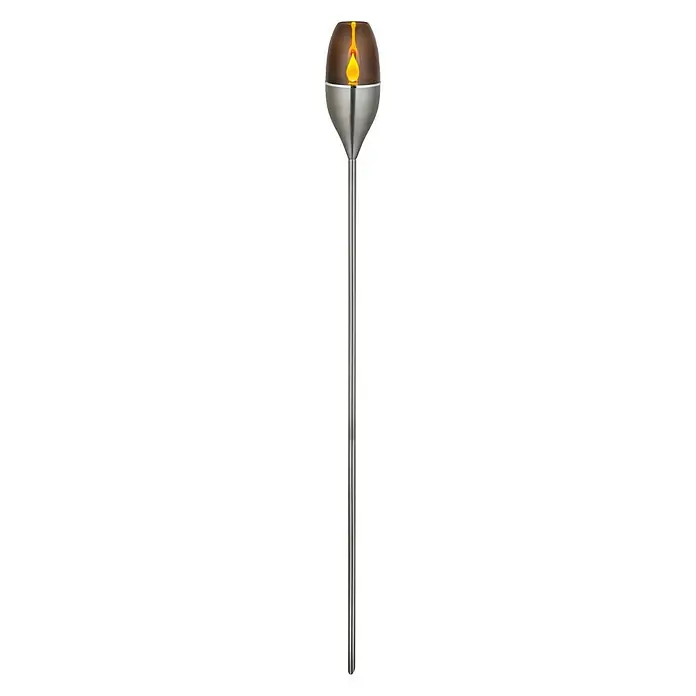 BAUHAUS LED solarna baklja - 8 h, IP44, Ø x V: 8,5 x 112 cm - Pogled sprijeda