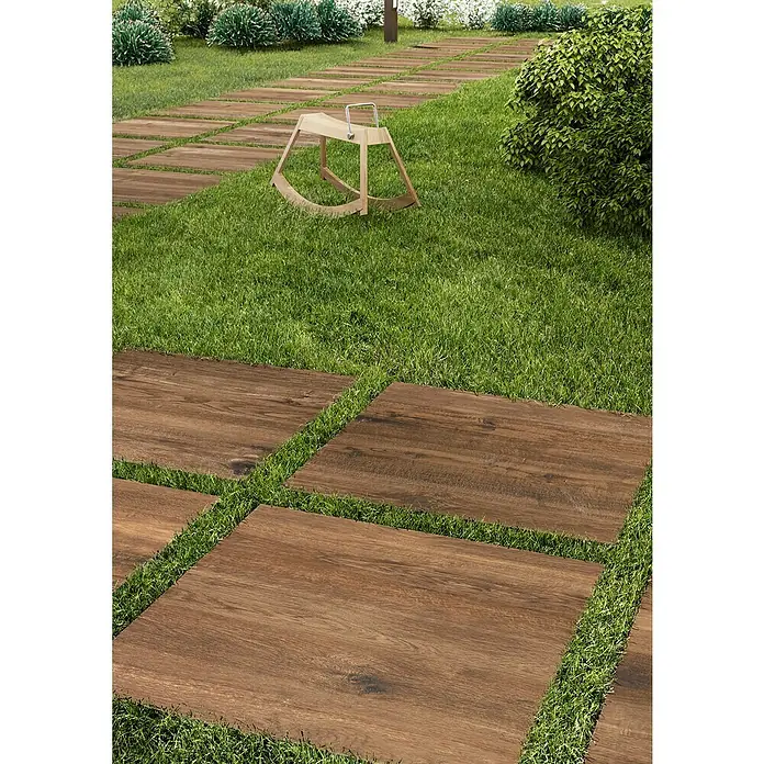 Esterno 20 T by Palazzo Terrassenfliese Harmonie - 60 x 60 x 2 cm, Zeder, Matt - Stimmungsaufnahme
