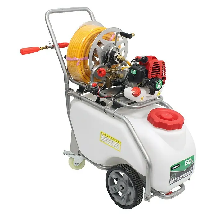 Sulfatadora MGD-50LT - Capacidad del depósito: 50 l - Vista angular