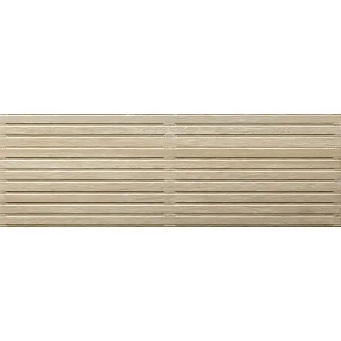 Wandfliese Spa Beige Dekor - 30 x 90 cm, Beige, Matt - Detailaufnahme