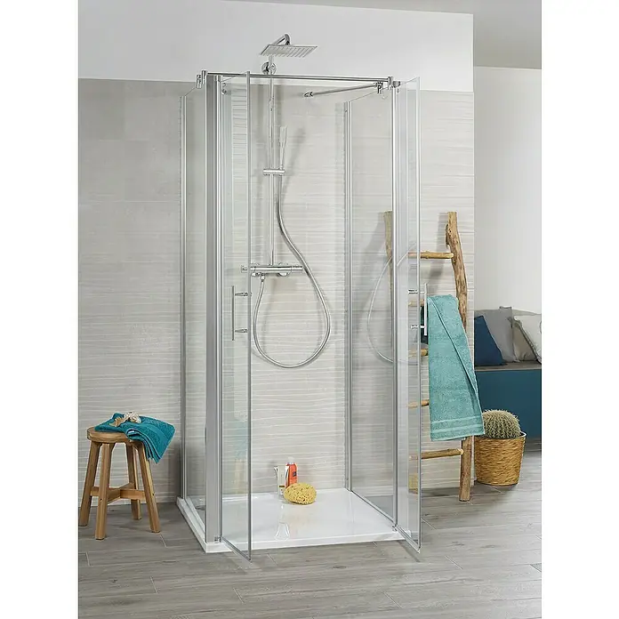 Wandfliese Calm Wave - 30 x 90 cm, Grau, Matt - Stimmungsaufnahme