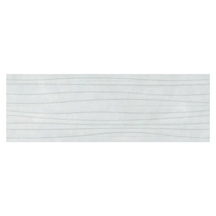 Wandfliese Calm Wave - 30 x 90 cm, Grau, Matt - Ansicht von oben