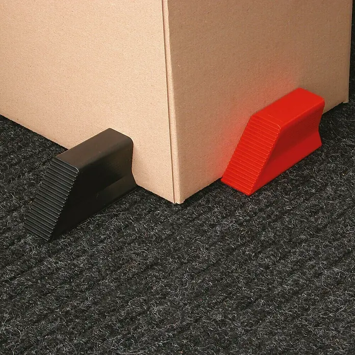 Carpoint Autoset Bagageklemmen - 4 stk., Zwart/Rood - Close-up