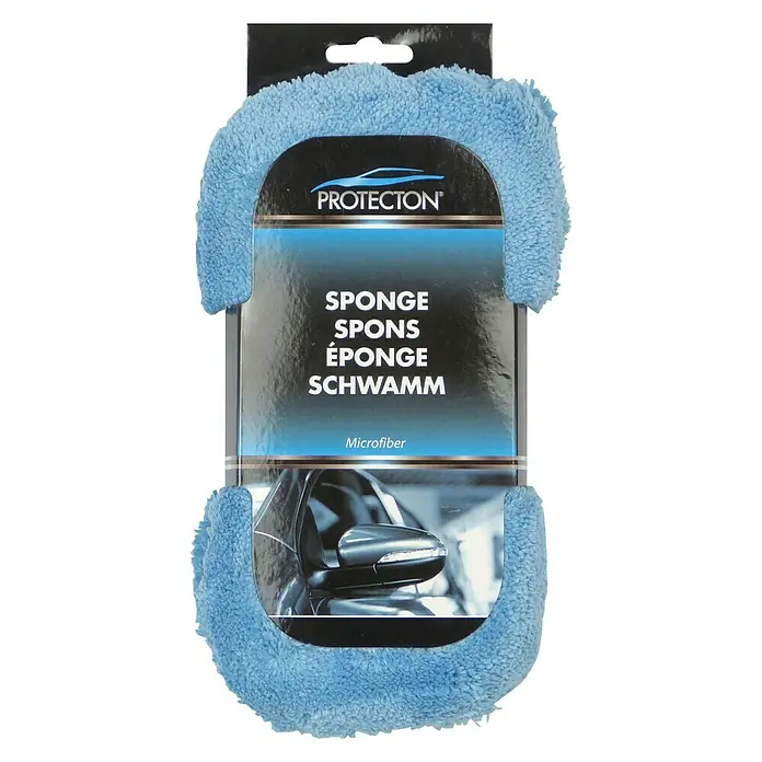 Protecton Autospons Microvezel Shampoo - 26 x 13 x 8 cm, Blauw - Vooraanzicht