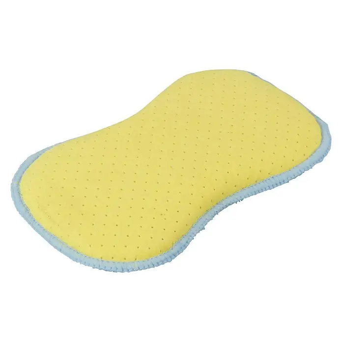 Protecton Autospons 2 in 1 - 17 x 10 cm, Meerkleurig, Blauw, Geel - Diagonaal zicht