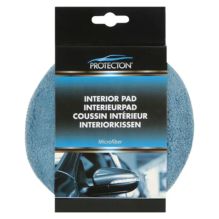 Protecton Autospons Microvezel was & stof pad - 16 cm, Meerkleurig, Blauw, Beige - Vooraanzicht