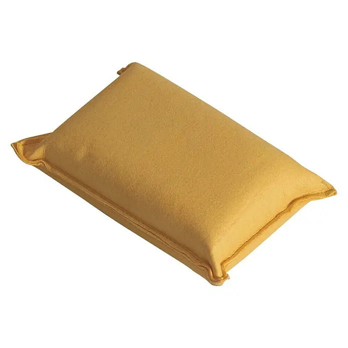Protecton Autospons Zeem - 12 x 8 x 4 cm, Geel - Diagonaal zicht