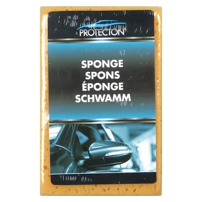 Protecton Autospons - 20 x 13 x 6 cm, Geel - Vooraanzicht