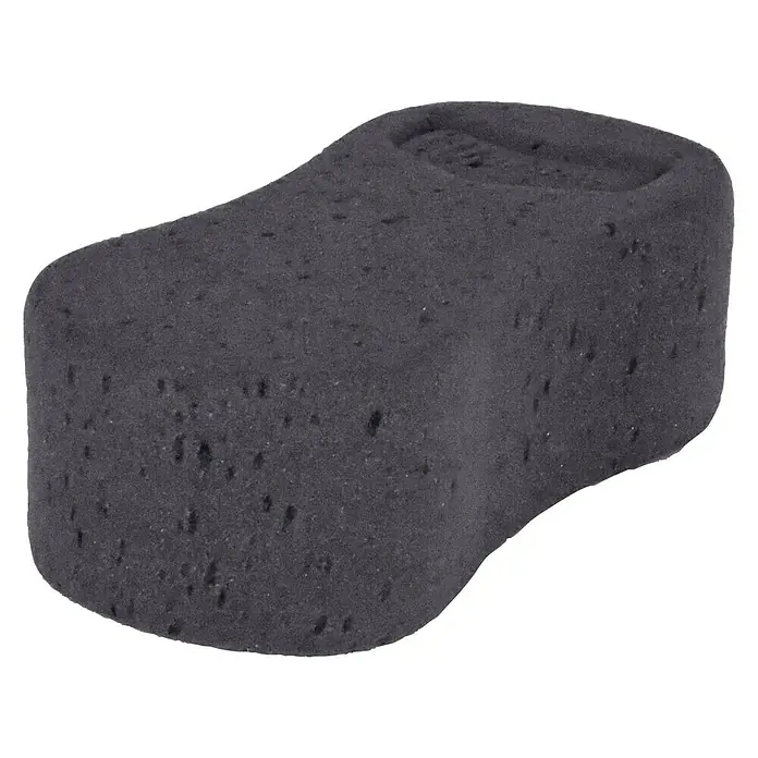Valma Autospons V001 Jumbo - 21,5 x 11,5 x 7 cm, Zwart - Diagonaal zicht