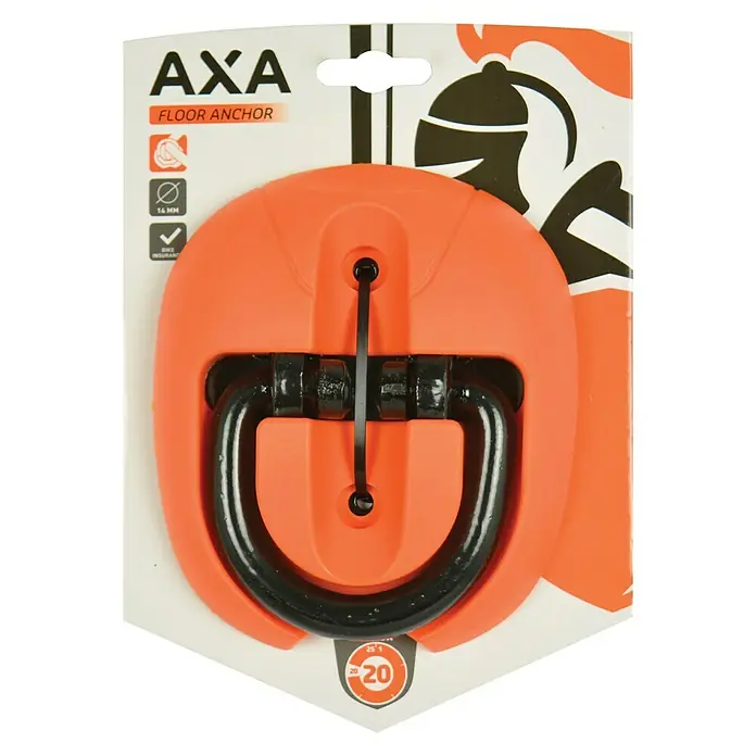 Axa Slot Vloeranker - Oranje, Staal - Vooraanzicht