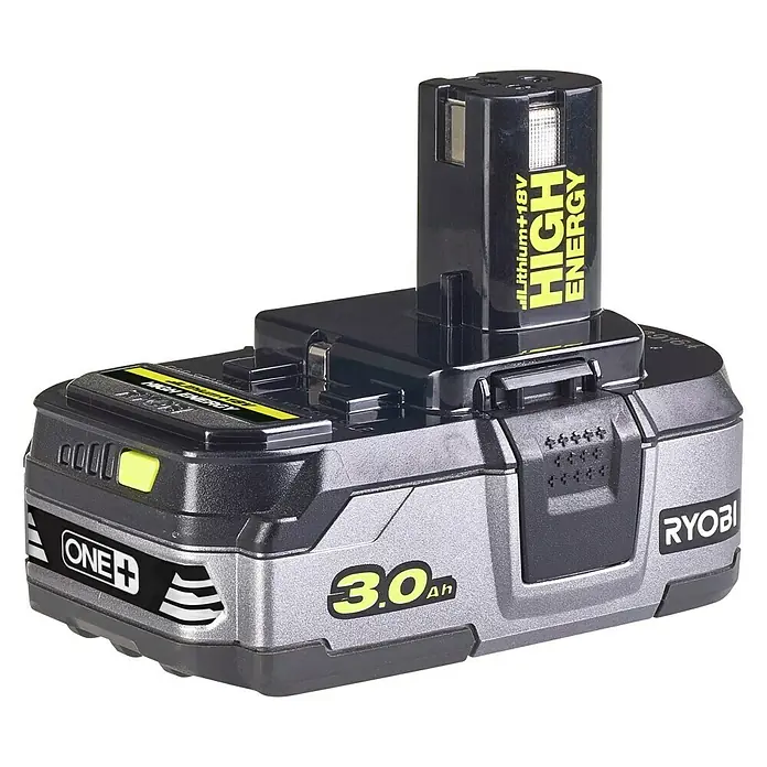 Ryobi ONE+ Baterija RB18L30 - 18 V, 3 Ah - Dijagonalni pogled