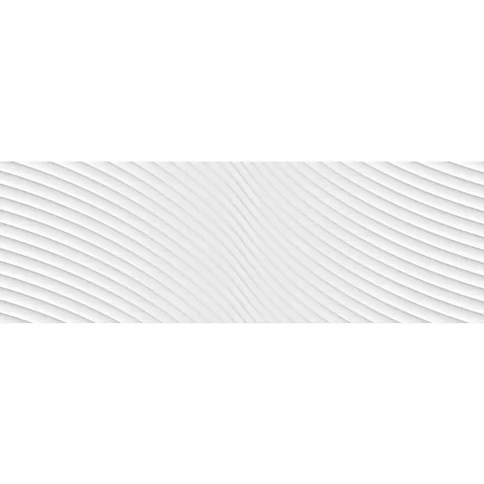 Wandfliese Feel Wave - 40 x 120 cm, Weiß, Rektifiziert - Detailaufnahme